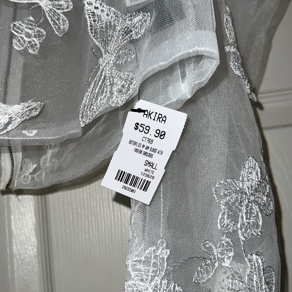 AKIRA sheer top! - Picture 6 of 6
